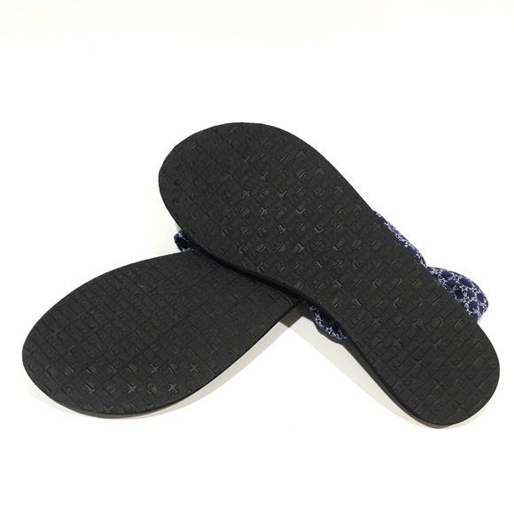 SANUK YOGA SLING PATRIOT SANDALS -BLUE STARS JERSEY -US 11 -NEW - Picture 7 of 10